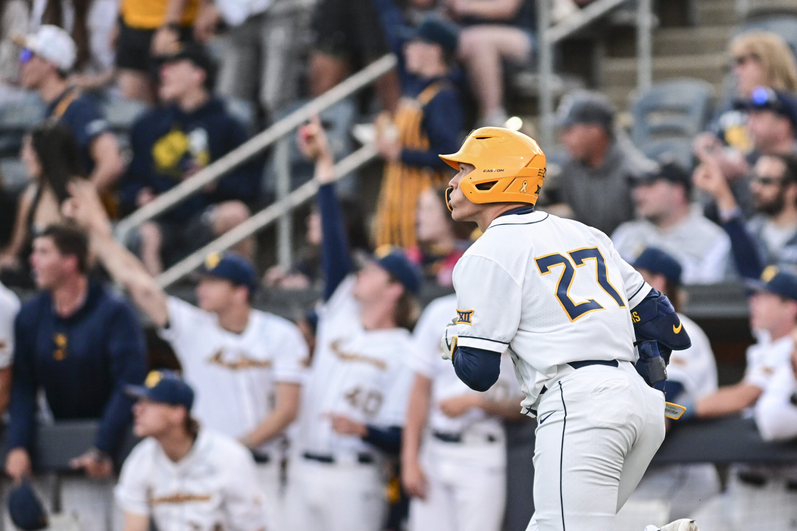 J.J. Wetherholt back in full swing, as WVU takes down Baylor to open series